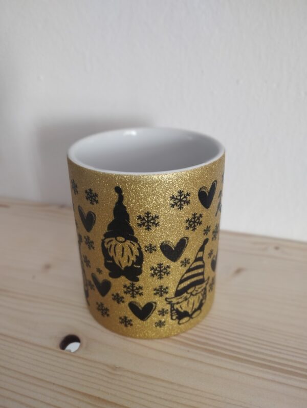 Glitzertasse Weihnachten