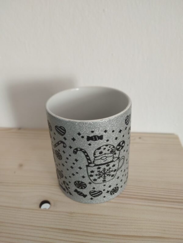 Glitzertasse Weihnachten