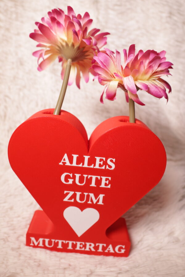 Herz mit Blumen Alles gute zum Muttertag