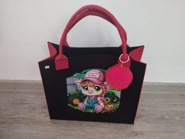 Tasche Country Girl ohne Reißverschluss