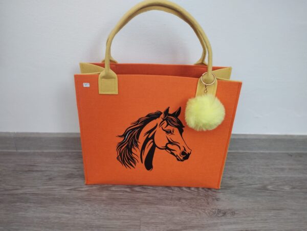 Tasche Pferdekopf ohne Reißverschluss