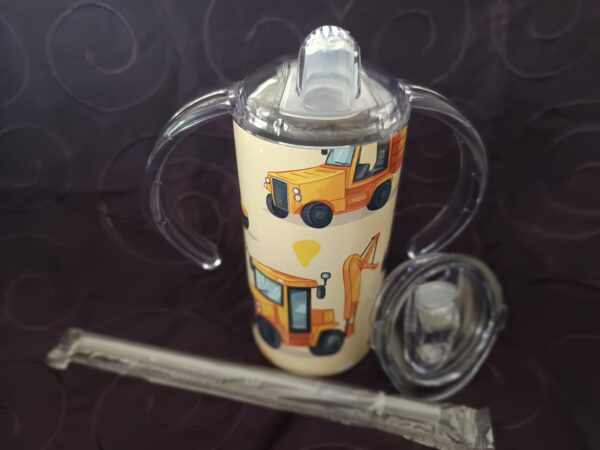 Trinkbecher Kinder + Tumbler Bagger 350ml