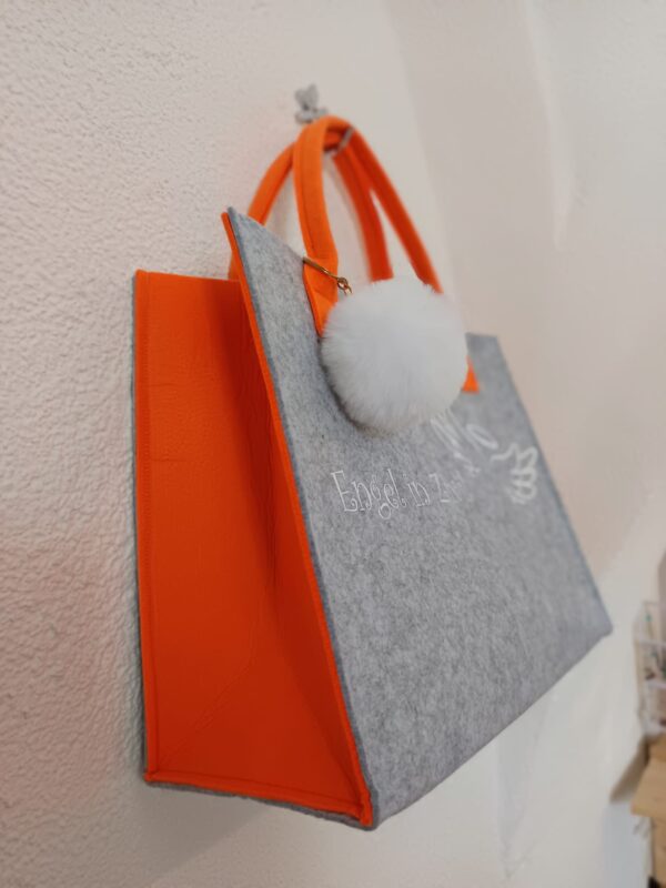 Tasche Engel in Zivil ohne Reißverschluss – Bild 4