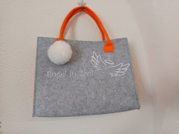 Tasche Engel in Zivil ohne Reißverschluss